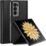 Dux Ducis Husa Dux Ducis Bril leather case with stand and wallet for Honor Magic VS - black - pcone