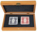 Manopoulos Carti de joc Manopoulos - In cutie din lemn, nuc deschis (CXL30)