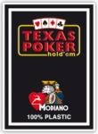 Modiano Cards Carti de poker din plastic Texas Poker - spate negru