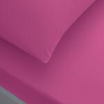 TAC Set cearșaf cu elastic și 2 fețe de pernă TAC - 100% bumbac, pentru 160 x 200 cm, roz închis (1000039310003) Lenjerie de pat