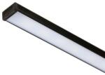 Rendl LED PROFILE G felületre szerelhető 1m fekete matt akrilát/alumínium (R14087) - kontaktor