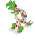 Eichhorn Joc de construit din lemn Dinosaurus Constructor Eichhorn 3 modele 100 piese de la 5 ani (EH39201)