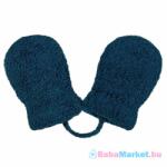 NEW BABY Baba kesztyű - téli kesztyű New Baby kötéllel kék 62 (3-6 h)