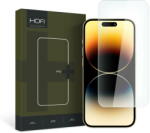 HOFI Folie de protectie Ecran HOFI PRO+ pentru Apple iPhone 15 Pro Max, Sticla Securizata, Full Glue, 2.5D (fol/ec/hofipro+/15promax/2.5d) - vexio
