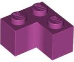 LEGO® 2357c71 - LEGO magenta kocka 2 x 2 méretű, sarok (2357c71)