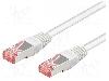 Goobay Cablu patch cord, Cat 6a, lungime 2m, S/FTP, Goobay - 93749