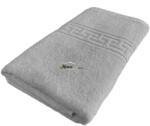 Ralex Pucioasa Prosop baie de corp 70x140 cm Bumbac 100%, Greek Border 500 grame/mp, Gri Prosop