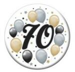  Kitűző számos, 70-es, 25159 (LUFI491813)