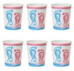  Parpírpohár babaváróra 250ml 6db, Fiú vagy Lány (LUFI539077)