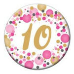  Kitűző számos, 10-es, 28112 (LUFI868593)