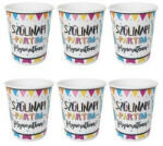 Parpírpohár 250ml 6db, Szülinapi partim folyamatban (LUFI976474)