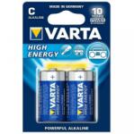 VARTA 4914 - 2 buc Baterii alcaline HIGH ENERGY C 1, 5V Baterii de unica folosinta