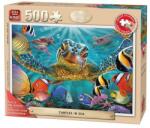 King Puzzle 500 piese Turtles In The Sea Puzzle