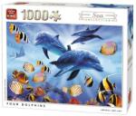 King Puzzle 1000 piese, Four Dolphins Puzzle
