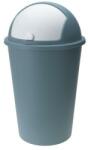 Caerus Capital Cos gunoi cu capac glisant, Plastic, Albastru, 50 L Cos de gunoi