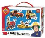 King Puzzle 4 in 1, Fireman Sam Puzzle