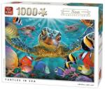 King Puzzle 1000 piese, Turtles in Sea Puzzle