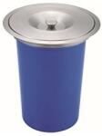Maxdeco Cos pentru reciclare Maxdeco - 8 litri cu capac de inox incastrabil in blat - Maxdeco Cos de gunoi