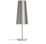Rendl light studio NYC/CONNY 15/30 asztali lámpa Monaco galamb szürke/ezüst PVC/króm 230V LED E27 7W (R14051)