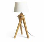 Rendl light studio AMBITUS/ALVIS 24 asztali lámpa krémfehér bambusz 230V LED E27 7W (R14040)