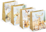 Family Karácsonyi ajándéktasak - papír - 114 x 64 x 146 mm - 4 féle / csomag - 12 db / csomag - 58299
