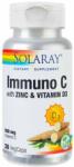 Solaray Sua Secom Immuno C plus Zinc and Vitamin D3, 30 capsule vegetale
