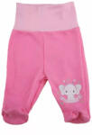 AB ABR Pamut talpas nadrág - Rózsaszín - Elefánt (68)