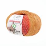Austermann Fir textil organic Austermann, Bio Cotton Color 106 pentru tricotat si crosetat, 100% bumbac organic, Papaya, 180 m (98300-106) - cusutsibrodat