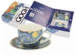 CARMANI Van Gogh Csillagos éj porcelán espresso kávéscsésze aljjal 90 ml - díszdobozos - CARMANI (IMO-CHH-830-8310)