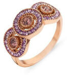 Victoria Rose gold színű rózsaszín köves gyűrű - lord - 3 236 Ft