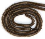  Hematit Mat Colorat Maro Disc Margele Pietre Semipretioase pentru Bijuterii - 2x6 mm