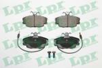 LPR set placute frana, frana disc LPR 05P220 (05P220)