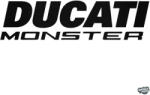 matrica. shop Ducati Monster - Szélvédő matrica