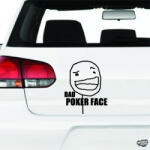 matrica. shop Bad Poker Face Autómatrica