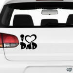 matrica. shop I Love DAD Autómatrica