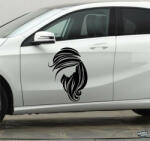 matrica. shop Hajas nő tuning matrica