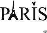 matrica. shop Paris felirat Autómatrica