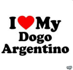 matrica. shop Argentin dog matrica 6