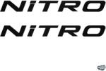 matrica. shop 2x Nitro - Szélvédő matrica