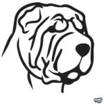 matrica. shop Shar pei matrica 5