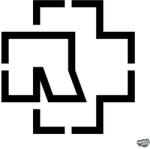 matrica. shop Rammstein logó Autómatrica