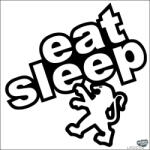 matrica. shop Eat Sleep Peugeot matrica