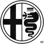 matrica. shop Alfa Romeo embléma matrica 3