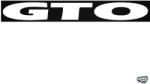 matrica. shop GTO felirat "2" matrica