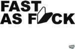 matrica. shop FAST AS FCK - Autómatrica