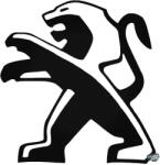 matrica. shop Peugeot embléma matrica