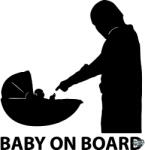 matrica. shop Mandalorian Baby on Board matrica