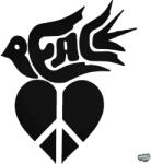 matrica. shop Peace love szerelem - Autómatrica