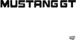 matrica. shop Ford Mustang GT matrica felirat