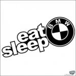 matrica. shop Eat Sleep BMW matrica 2